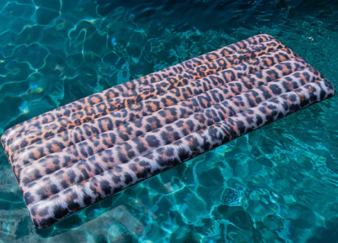 Floatie Leopard Print Deluxe