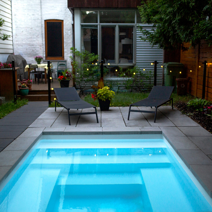 Plunge Swimming pools built for Toronto.