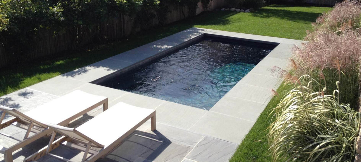plunge pool cement