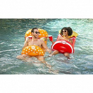 Cheeseburger & Fries Saddle Floatie