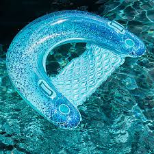 Floatie Aqua Glitter Sun Chair Jumbo 48