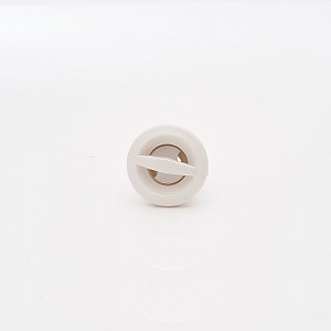 Wall Fitting jet, Small size/Accu-jet, White