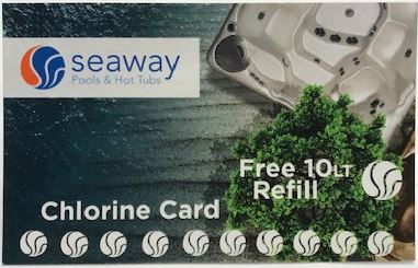 Chlorine Refill Card - Buy 10 Get 1 FREE