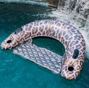 Floatie Leopard Sun Chair