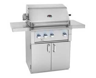 ALTURI FREESTANDING GRILL - stainless steel