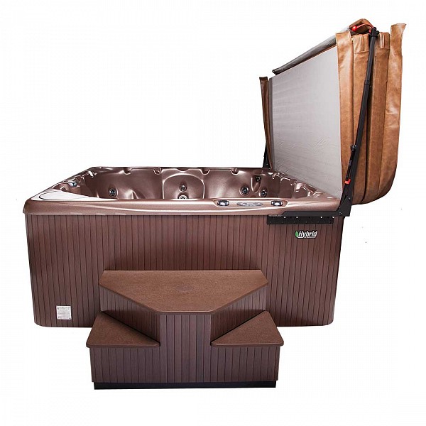 Beachcomber Lift 'n Store Plus Hot Tub Cover side view