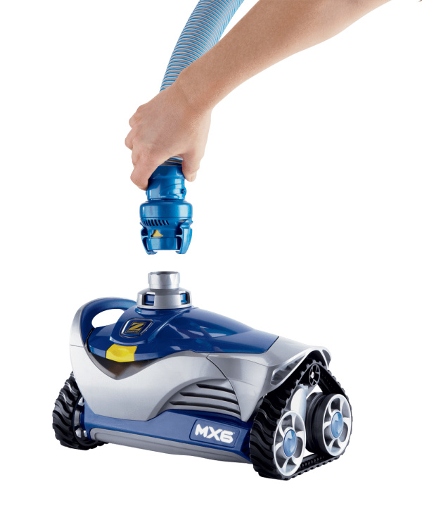 Zodiac MX6 automatic pool vacuum cleaner with easy grip handle