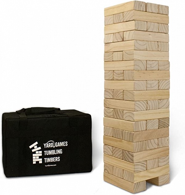 Giant Wooden Tumbling Block Game