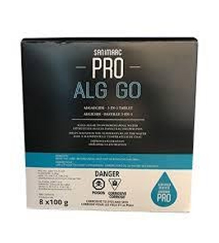 Sani Marc Alg Go all in one Filter cleaner, algaecide and liquid cover
