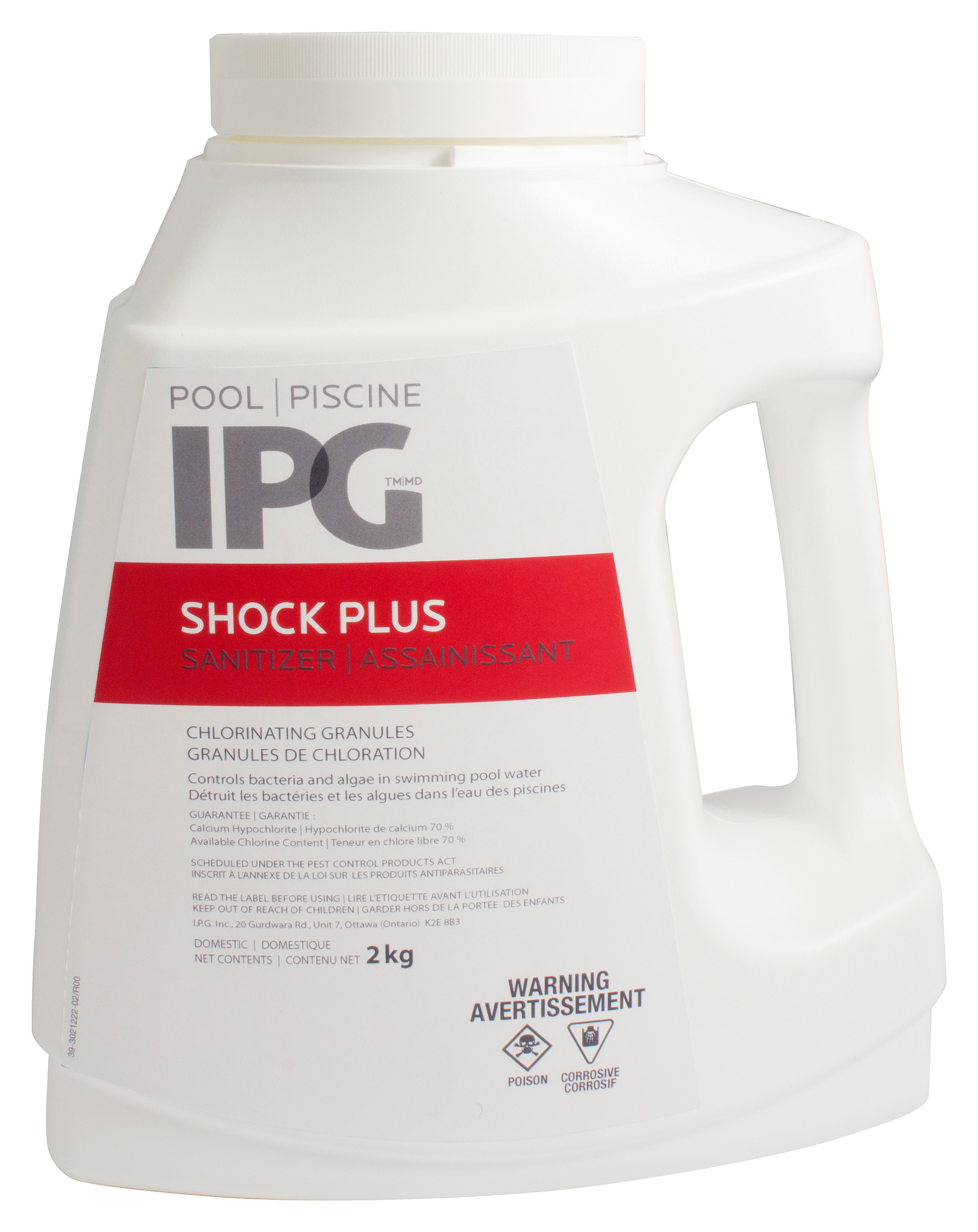 IPG Shock Plus pool sanitizer