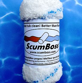 Scum Boss Floating Absorber for Hot Tubs 