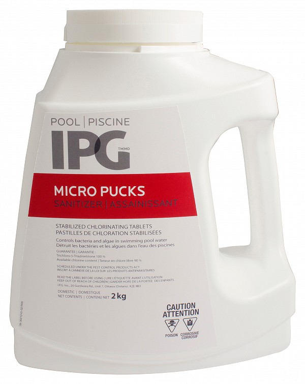 IPG Micro Pucks Stabilized Chlorinating Tablets