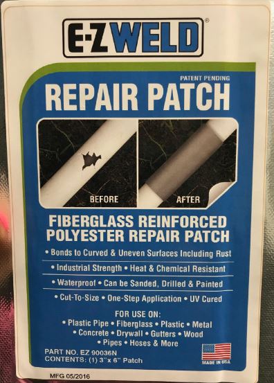 EZ Weld Repair Patch