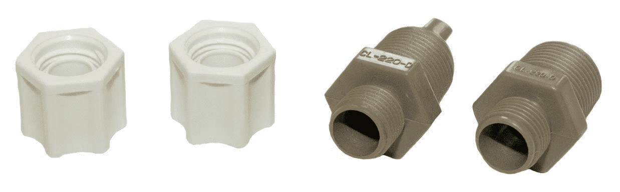 Check Valve and Inlet Fitting Adaptor