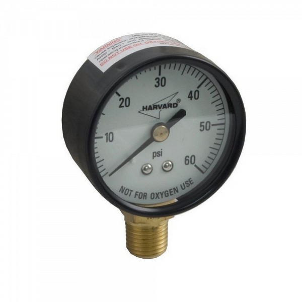 Universal Pressure Gauge For Filters - Side Mount