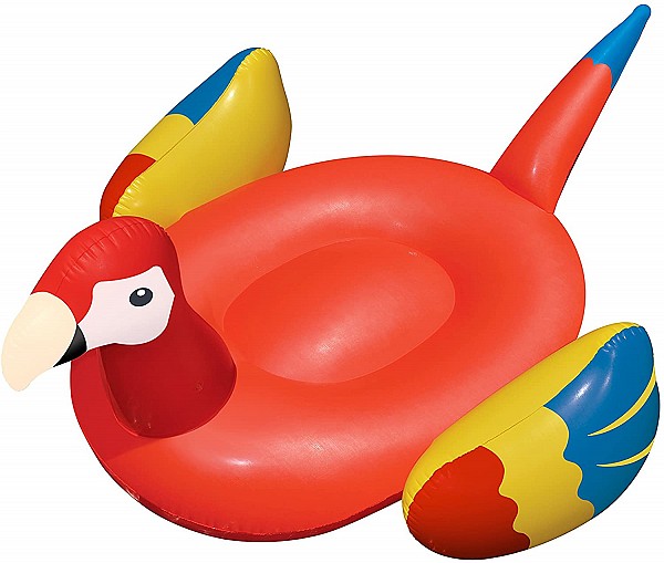 Giant Parrot Pool Floatie