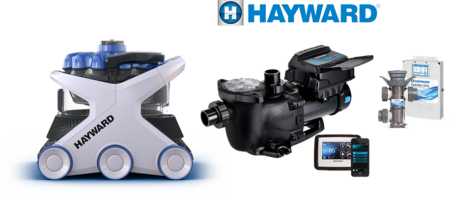 Hayward swimming pool parts, supplies, and accessories.