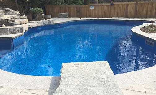 swimming pool liner repair and replacement in Toronto